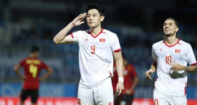 Việt Nam thắng 7-0 Timor-Leste, Đình Bắc lập hat-trick tại ASEAN Cup 2026