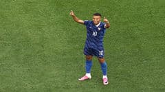 Mbappe ghi 15 bàn sau 16 trận World Cup, bằng Ronaldo và đứng thứ ba sau Messi