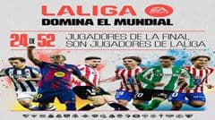 Javier Tebas: La Liga chiếm tỷ lệ cao trong đội hình chung kết World Cup