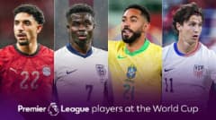 Phân bố cầu thủ dự World Cup theo giải đấu: Premier League dẫn đầu với 176 người, Bundesliga và La Liga xếp thứ 2 và 3