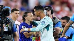 Luka Modric chưa thắng Cristiano Ronaldo trong 11 lần đối đầu; Bồ Đào Nha thắng Croatia 2-1 tại vòng 32 World Cup