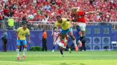 Na Uy 2-1 Brazil: Haaland ghi hai bàn, Neymar ghi penalty