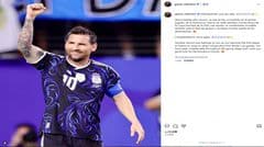 Giám đốc FIFA Infantino chúc mừng Messi về kỷ lục mới và thành tích vòng bảng