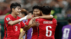 Bảng xếp hạng nhóm A World Cup: Hàn Quốc duy trì vị trí nhì sau hiệu số bàn thắng bại không thuận lợi