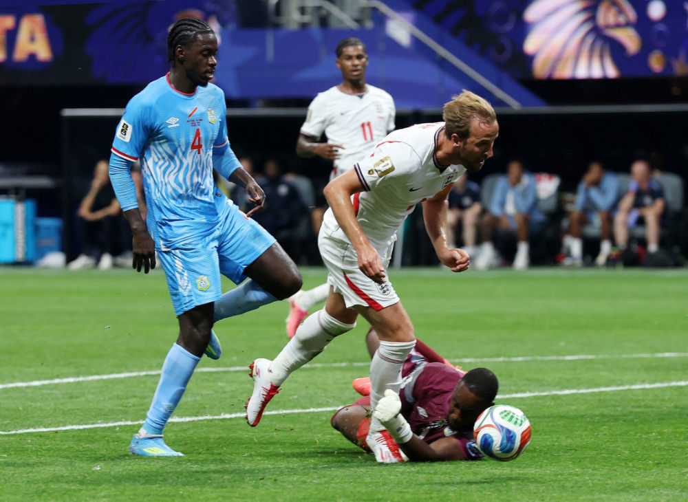 Anh 2-1 CHDC Congo | Kane lập cú đúp trong hiệp 2, giúp ĐT Anh ngược dòng hạ CHDC Congo