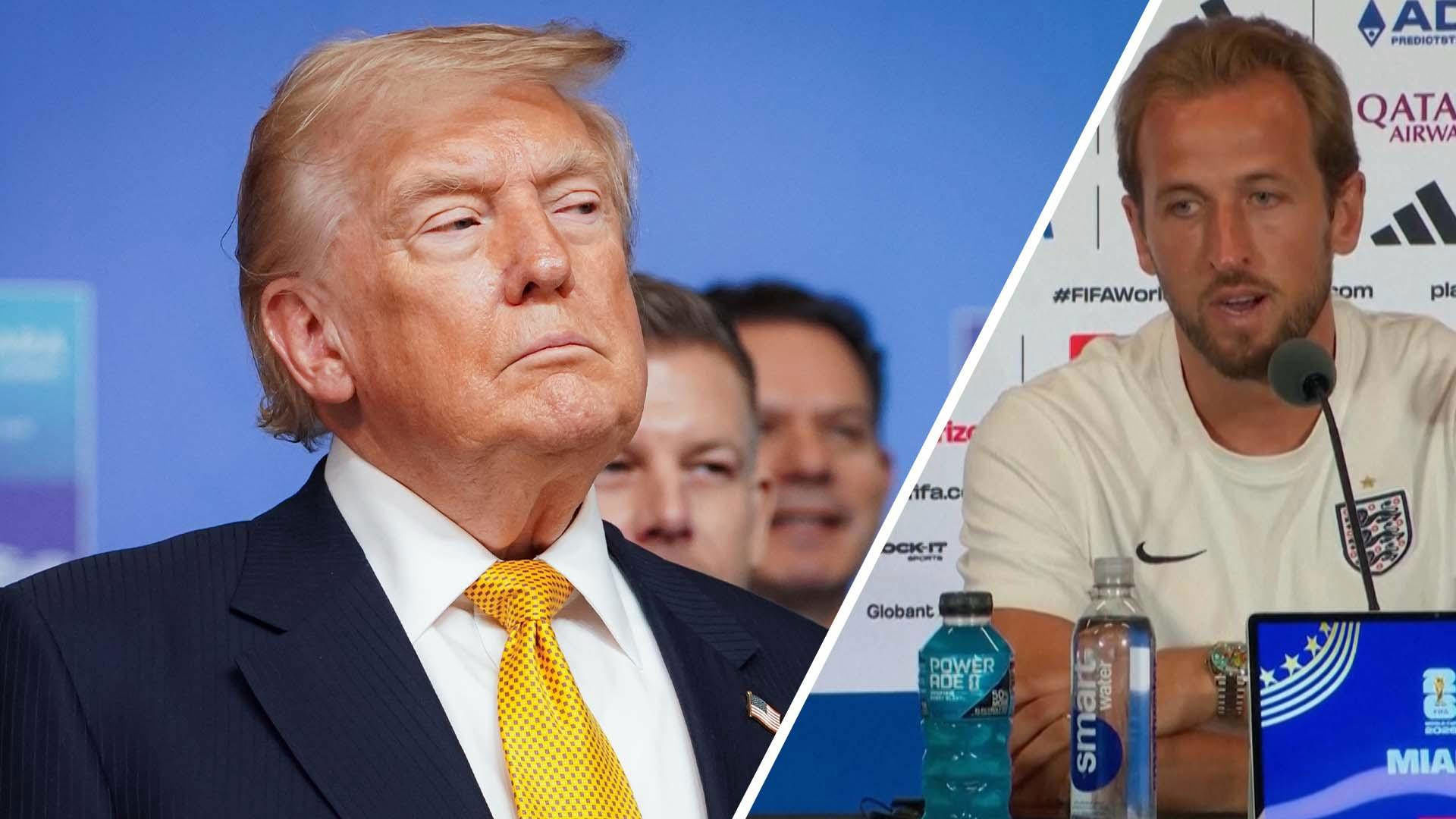Daily Mail: Tổng thống Trump ủng hộ tuyển Anh vô địch, Harry Kane từng chơi golf với ông Trump