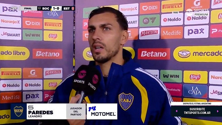 Báo Argentina: Paredes từ chối lời mời của AC Milan, kiên quyết ở lại Boca Juniors