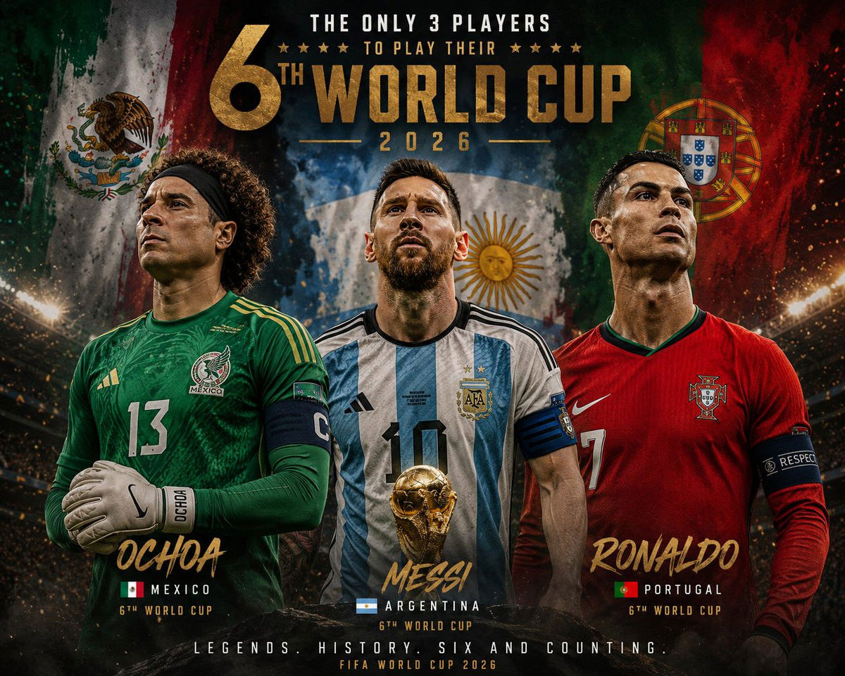 Ochoa không ra sân, Messi sẽ trở thành cầu thủ đầu tiên dự 6 kỳ World Cup nếu góp mặt ở trận ra quân!