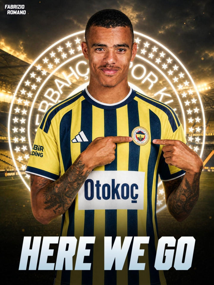 HWG! Romano: Greenwood gia nhập Fenerbahce với tổng giá trị 42 triệu euro, Manchester United thu về hơn 10 triệu từ phí chia sẻ bán lại