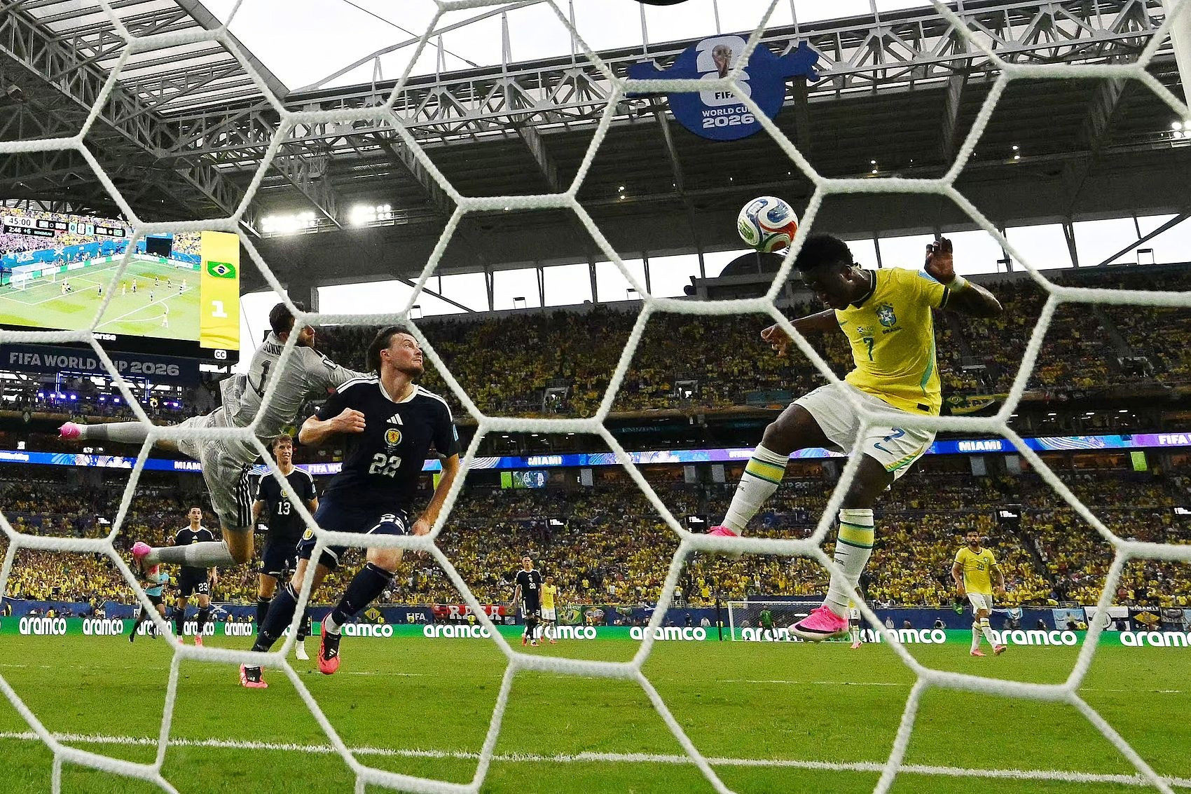 Brazil 3-0 Scotland | Vinicius lập cú đúp, Cunha ghi bàn, Neymar vào sân từ ghế dự bị Brazil 3-0 Scotland | Vinicius lập cú đúp, Cunha ghi bàn, Neymar vào sân từ ghế dự bị