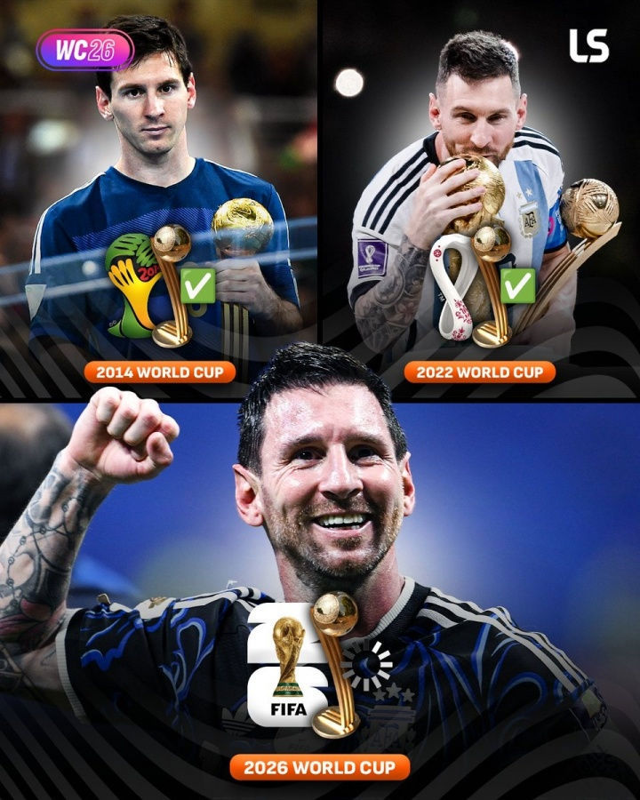 Quả bóng Vàng World Cup gần như chắc chắn thuộc về Messi: 92% xác suất, hướng đến lần thứ ba trong sự nghiệp
