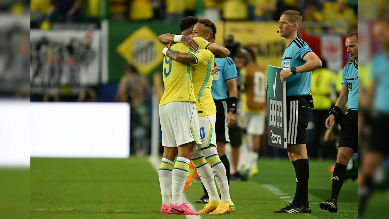 Brazil 3-0 Scotland | Vinicius lập cú đúp, Cunha ghi bàn, Neymar vào sân từ ghế dự bị Brazil 3-0 Scotland | Vinicius lập cú đúp, Cunha ghi bàn, Neymar vào sân từ ghế dự bị