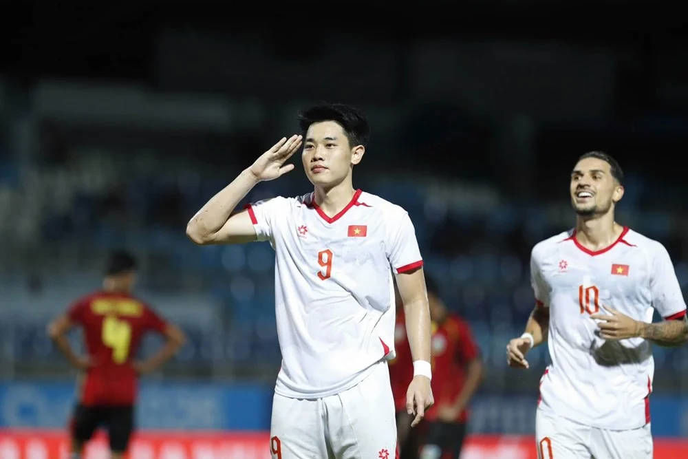 Việt Nam đại thắng 7-0 Timor-Leste, Đình Bắc lập kỷ lục tại ASEAN Cup 2026
