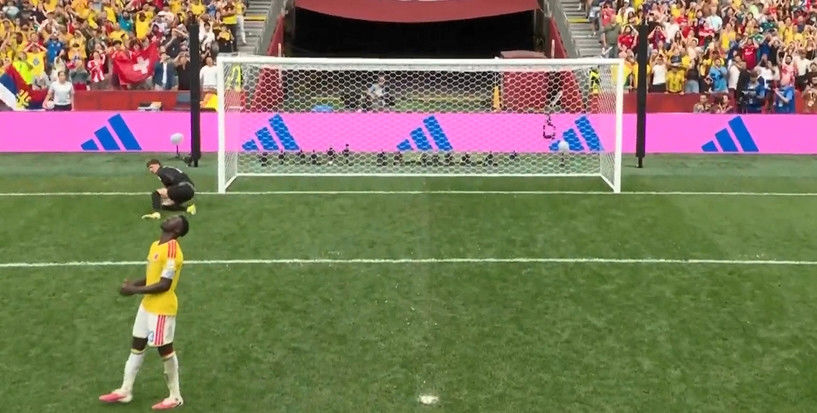 Thụy Sĩ thắng Colombia 4-3 trên loạt luân lưu, D.Sanchez và Cucho đá hỏng phạt đền Thụy Sĩ thắng Colombia 4-3 trên loạt luân lưu, D.Sanchez và Cucho đá hỏng phạt đền
