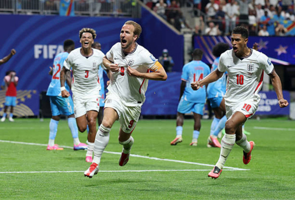Anh 2-1 CHDC Congo | Kane lập cú đúp trong hiệp 2, giúp ĐT Anh ngược dòng hạ CHDC Congo